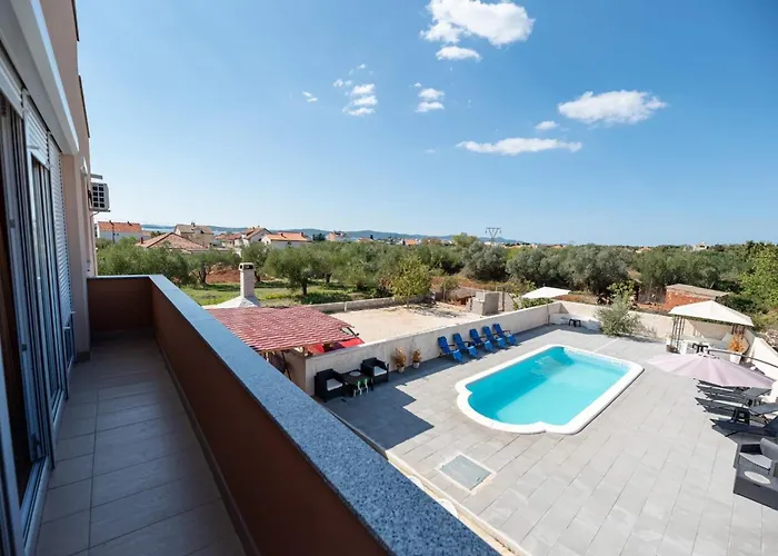 Family-friendly With Swimming Pool Sukosan, Zadar - 23934 * Sukošan